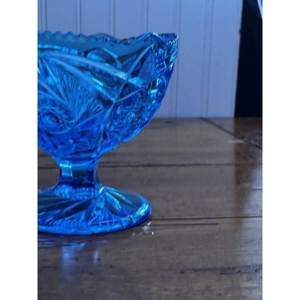 Kemple‎ Wheaton Blue Starburst Bowl 5